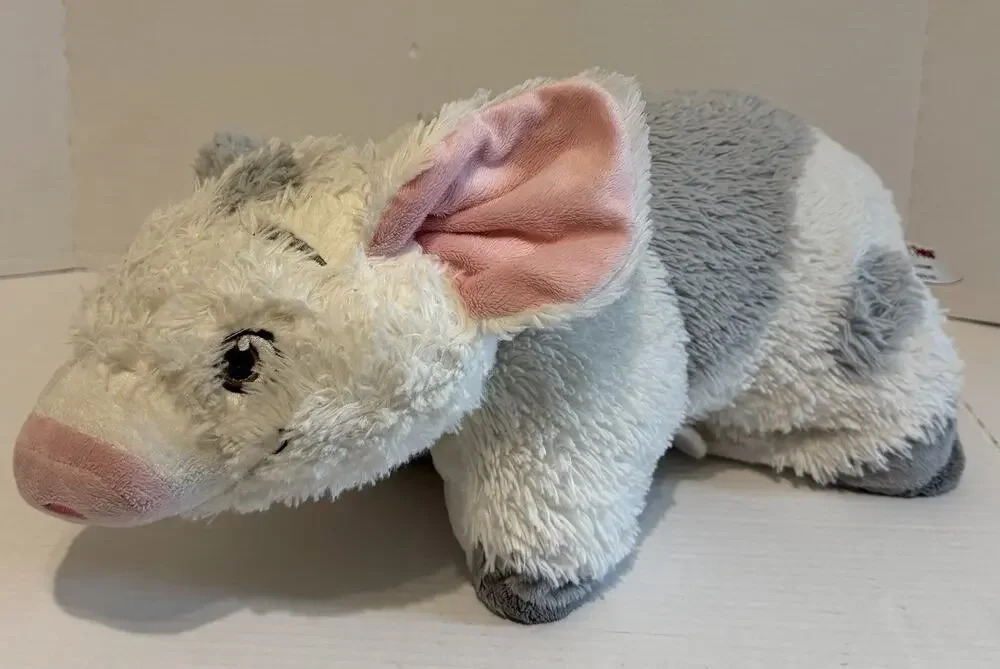 Pua the Pig Disney Moana Gray White Plush Pillow Pet 16